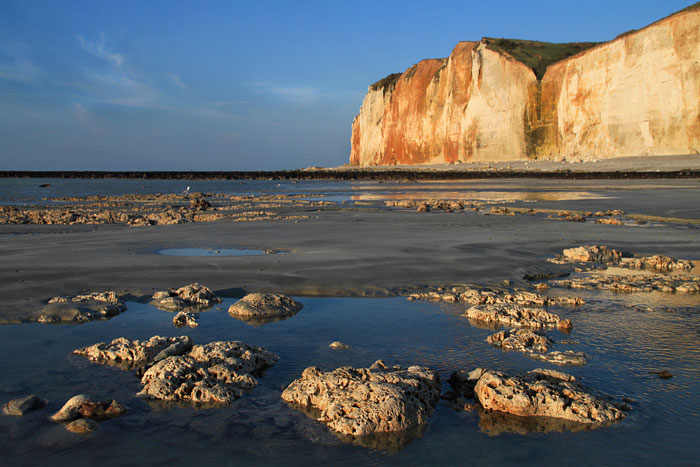 Falaises à marée basse