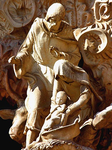 Sculpture de la Nativité