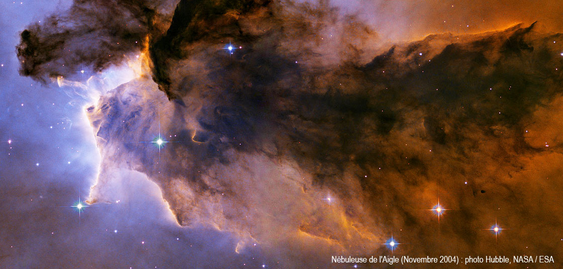 Galaxie en forme d'œil