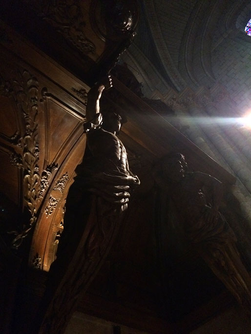 Eglise clair-obscure