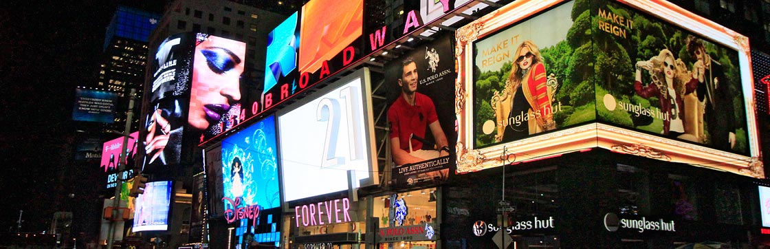 Néons de Times Square